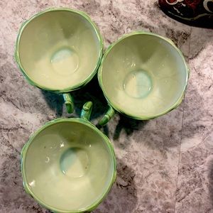 Vintage Cabbage tea cups